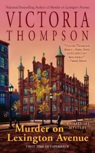 Descargar Murder on Lexington Avenue: A Gaslight Mystery pdf, epub, ebook