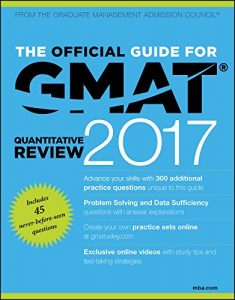 Descargar The Official Guide for GMAT Quantitative Review 2017 with Online Question Bank and Exclusive Video pdf, epub, ebook