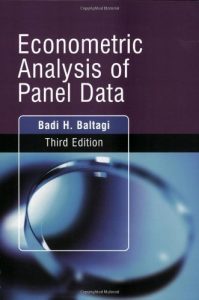 Descargar Econometric Analysis of Panel Data pdf, epub, ebook