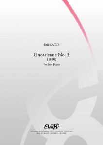 Descargar CLASSICAL SHEET MUSIC – Gnossienne No. 3 – E. SATIE – Solo Piano (Basque Edition) pdf, epub, ebook