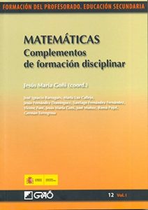 Descargar Matemáticas. Complementos de formación disciplinar pdf, epub, ebook