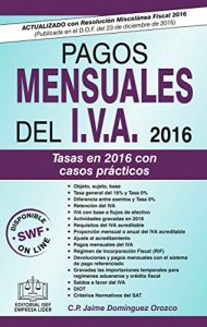 Descargar Pagos Mensuales del IVA 2016 pdf, epub, ebook