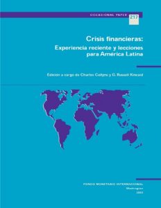 Descargar Crisis financieras: Experiencia reciente y lecciones para América Latina (IMF’s Occasional Paper) pdf, epub, ebook