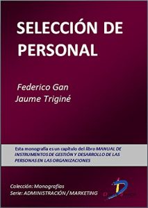 Descargar Selección de personal (Este capítulo pertenece al libro Manual de instrumentos de gestión y desarrollo de las personas en las organizaciones) pdf, epub, ebook
