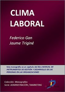Descargar Clima laboral (Este capítulo pertenece al libro Manual de instrumentos de gestión y desarrollo de las personas en las organizaciones) pdf, epub, ebook