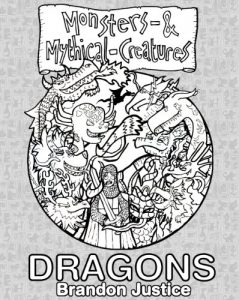 Descargar Blanco y Negro – Monstruos y Criaturas Míticas –  Dragones pdf, epub, ebook