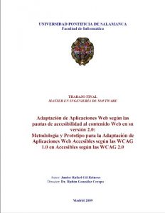 Descargar Metodología y Prototipo para la Adaptación de Aplicaciones Web Accesibles según las WCAG 1.0 en Accesibles según las WCAG 2.0 pdf, epub, ebook