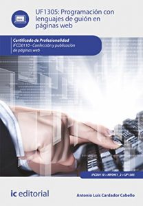 Descargar Programación con lenguajes de guión en páginas web. IFCD0110 pdf, epub, ebook