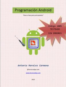 Descargar Programación Android paso a paso para principiantes pdf, epub, ebook