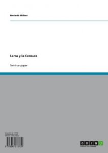 Descargar Larra y la Censura pdf, epub, ebook
