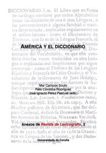 Descargar América y el diccionario pdf, epub, ebook