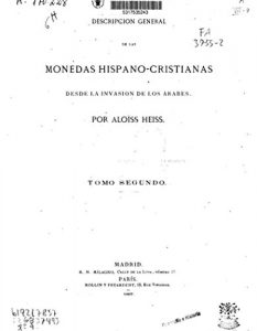 Descargar Descripción general de las monedas hispano-cristianas pdf, epub, ebook