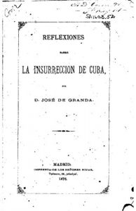 Descargar Reflexiones sobre la insurreccion de Cuba pdf, epub, ebook