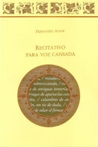 Descargar Recitativo para voz cansada pdf, epub, ebook