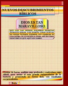 Descargar Nuevos Descubrimientos Bíblicos: Dios es tan Maravilloso pdf, epub, ebook