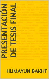 Descargar Presentación de tesis final pdf, epub, ebook