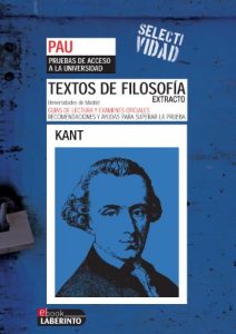 Descargar Selectividad. Textos de filosofía. Extracto de Kant pdf, epub, ebook