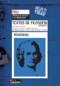 Descargar Selectividad. Textos de filosofía. Extracto de Rousseau pdf, epub, ebook