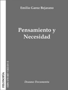 Descargar Pensamiento y necesidad pdf, epub, ebook