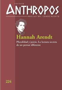 Descargar Hannah Arendt. Pluralidad y juicio.  La lectura secreta de un pensar diferente (Huellas) pdf, epub, ebook