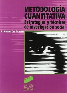Descargar Metodología cuantitativa. Estrategias y técnicas de investigación social (Síntesis sociología) pdf, epub, ebook