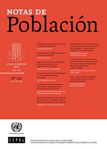 Descargar Notas de Población Vol. 42 N° 101 pdf, epub, ebook