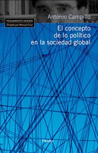 Descargar El concepto de lo político en la sociedad global (Pensamiento Herder) pdf, epub, ebook