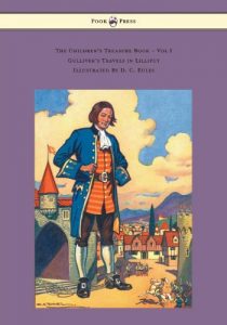 Descargar The Children’s Treasure Book – Vol I – Gulliver’s Travels in Lilliput – Illustrated By D. C. Eules pdf, epub, ebook