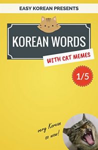 Descargar Korean Words with Cat Memes 1/5: Korean Vocabulary Flashcards for Beginners (English Edition) pdf, epub, ebook
