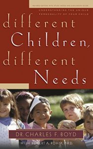 Descargar Different Children, Different Needs: Understanding the Unique Personality of Your Child pdf, epub, ebook