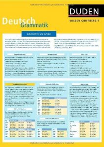 Descargar Duden Wissen griffbereit. Deutsch: Grammatik pdf, epub, ebook