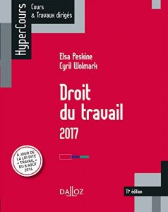Descargar Droit du travail 2017 (HyperCours) (French Edition) pdf, epub, ebook