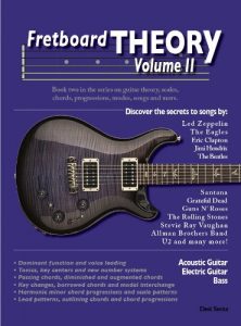 Descargar Fretboard Theory Volume II: Book two in the series on guitar theory, scales, chords, progressions, modes, songs and more. (English Edition) pdf, epub, ebook