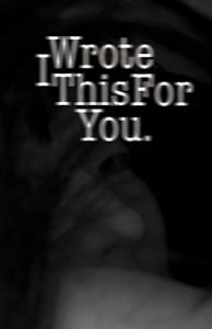 Descargar I Wrote This For You pdf, epub, ebook