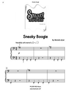 Descargar Sneaky Boogie: Easy Piano Solo (English Edition) pdf, epub, ebook