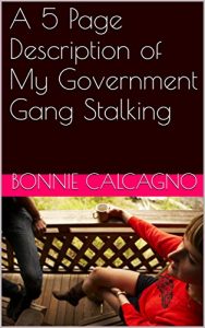 Descargar A 5 Page Description of My Government Gang Stalking (English Edition) pdf, epub, ebook