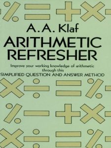 Descargar Arithmetic Refresher (Dover Books on Mathematics) pdf, epub, ebook