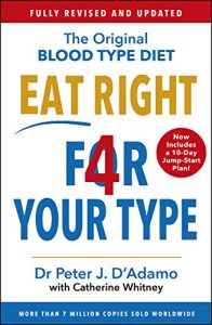 Descargar Eat Right 4 Your Type: Fully Revised with 10-day Jump-Start Plan pdf, epub, ebook