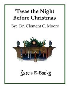 Descargar Twas the Night Before Christmas (Kare`s E-Books Book 3) (English Edition) pdf, epub, ebook