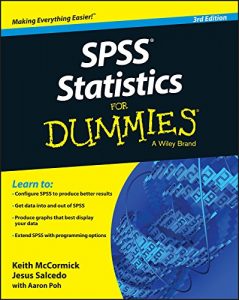 Download SPSS Statistics for Dummies pdf, epub, ebook