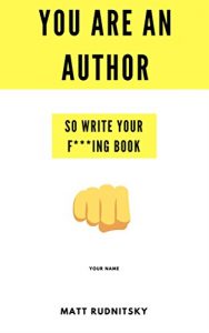 Download You Are an Author: So Write Your F pdf, epub, ebook