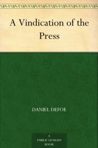 Download A Vindication of the Press pdf, epub, ebook