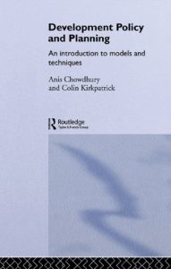 Download Development Policy and Planning: An Introduction to Models and Techniques pdf, epub, ebook