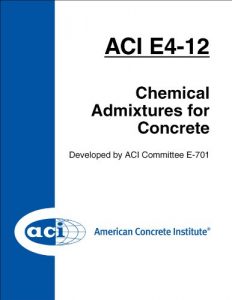 Download ACI E4-12: Chemical Admixtures for Concrete pdf, epub, ebook