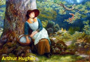 Download 39 Color Paintings of Arthur Hughes – British Pre-Raphaelite Brotherhood Painter (January 27, 1832 – December 22, 1915) pdf, epub, ebook