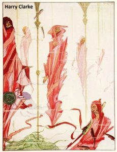 Download 68 Color Paintings of Harry Clarke – Irish Stained Glass Artist and Book Illustrator (March 17, 1889 – January 6, 1931) pdf, epub, ebook