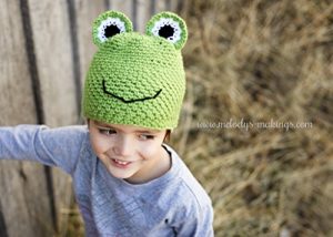 Download Handsome Hoppy Frog Hat Crochet Pattern pdf, epub, ebook