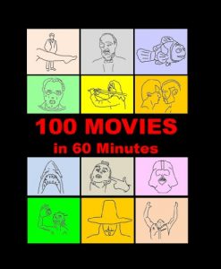Download 100 Movies in 60 Minutes (Digital Coffee Table Books) pdf, epub, ebook