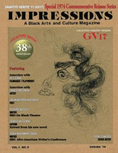 Download GRAFFITI VERITE’ 17 (GV17) Special 1974 Commemorative Reissue Series IMPRESSIONS A Black Arts and Culture Magazine (GRAFFITI VERITE’ Special 1974 Commemorative Reissue Series) pdf, epub, ebook