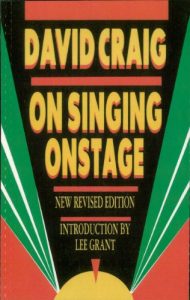 Download On Singing Onstage (Applause Acting Series) pdf, epub, ebook